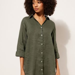 Linen Shirtdress