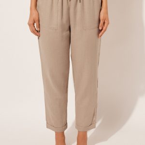 Linen and Viscose Pants