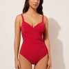Padded One-Piece Slimming Swimsuit Indonesia