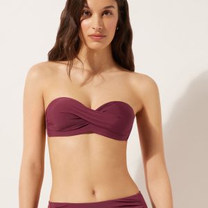 Lightly Padded Bandeau Swimsuit Top Indonesia