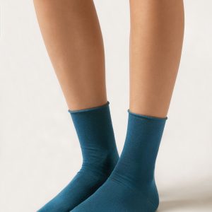 Non-Elastic Cotton Ankle Socks