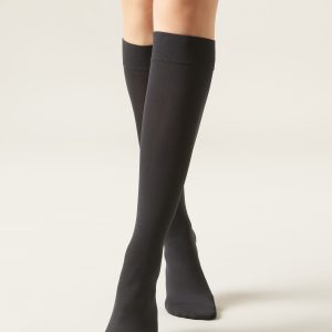 60 Denier Microfiber Knee-Highs
